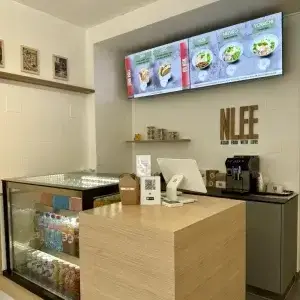 Menu board digital restaurant Lausanne affichage dynamique DigiCast