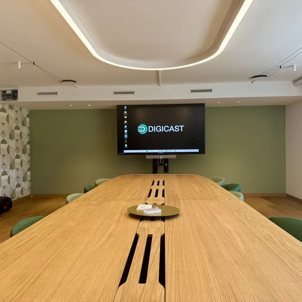 Système de visioconférence entreprise horlogère installation DIGICAST