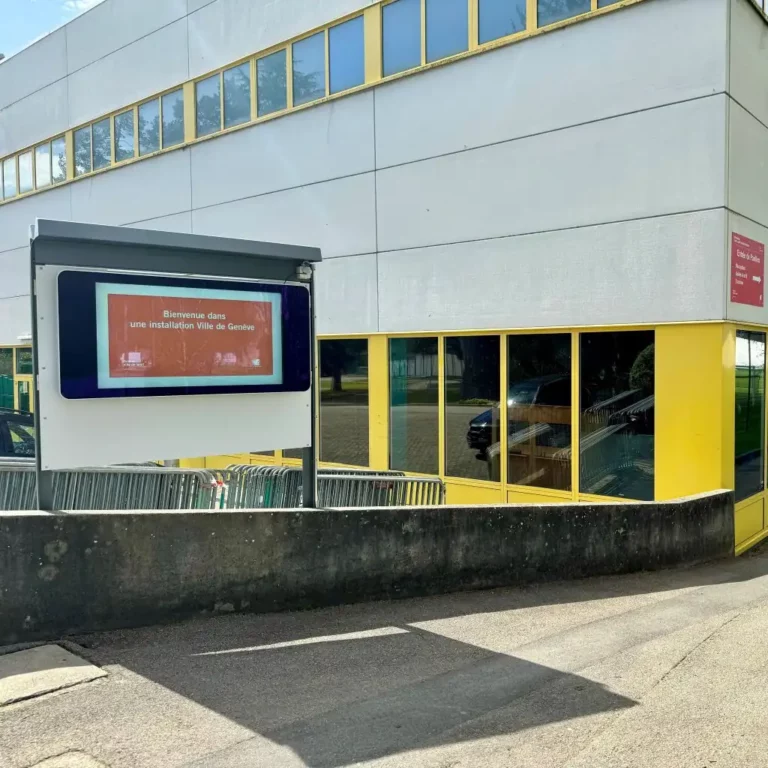 Ecran extérieur Centre sportif du Bout du Monde