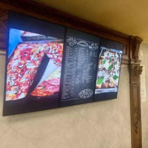 Menuboard digital Stuzzicadente