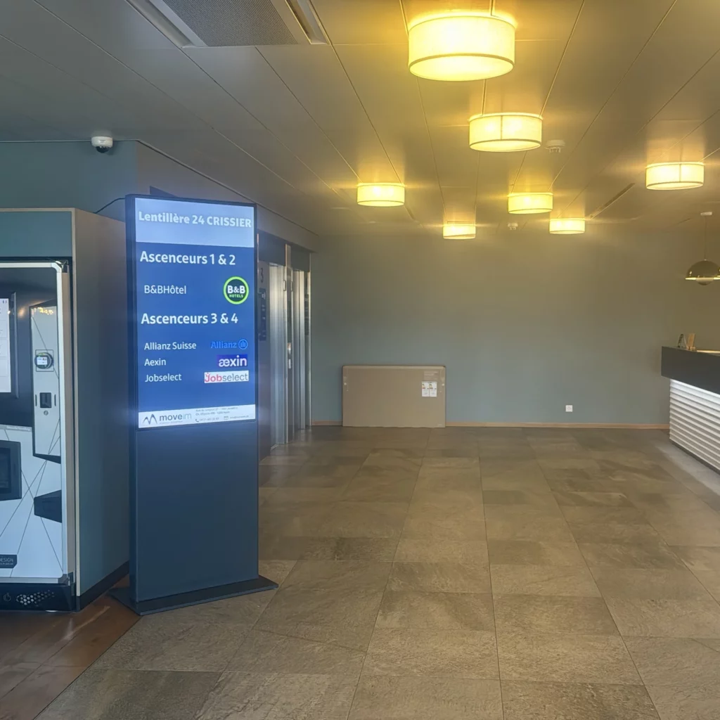 Totem digital sur mesure